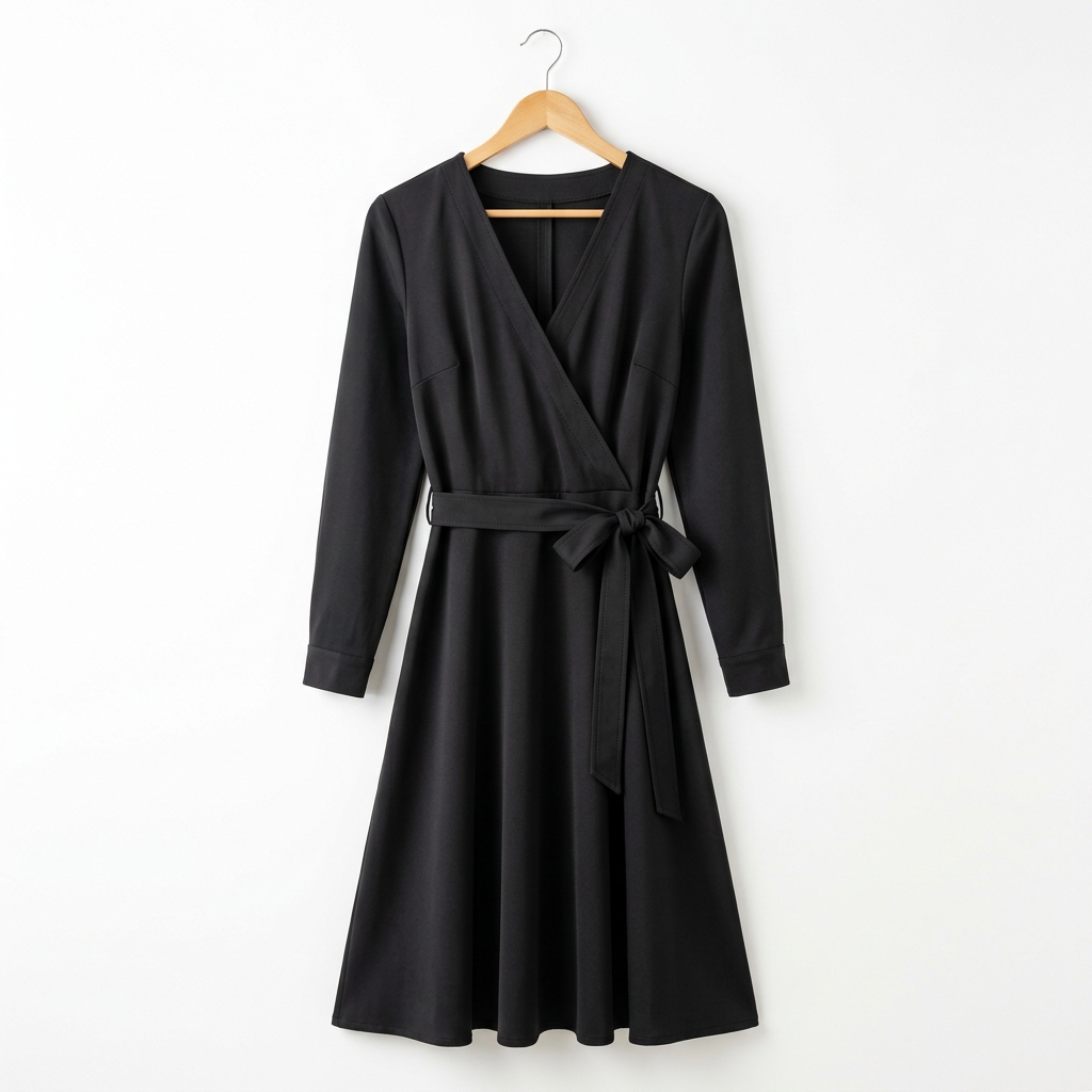 Wrap Dress Elegan Zara